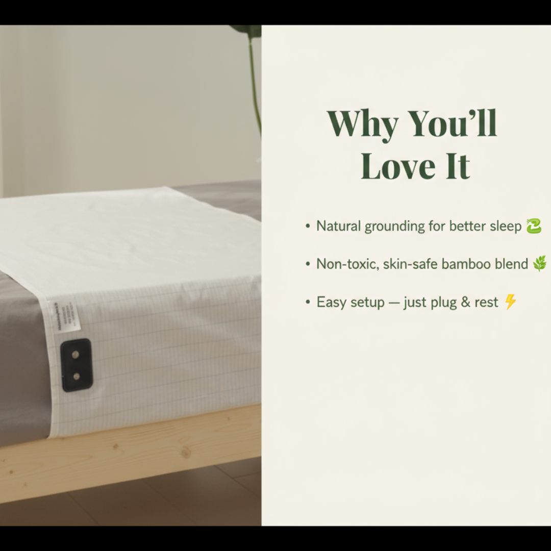 Melloflex - Grounded Sleep, Real Relief - Every Night.